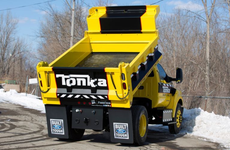 Used Ford Garbage Truck rear view