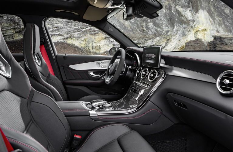 Front seats of the 2017 Mercedes-AMG GLC43