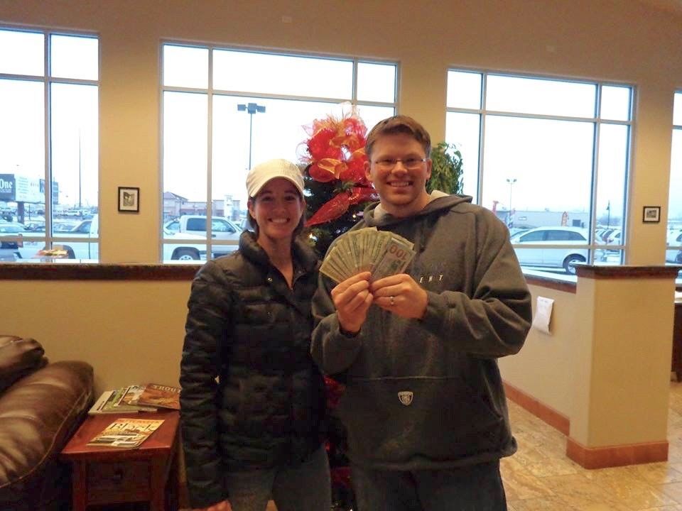 Wheel of fortune giveaway