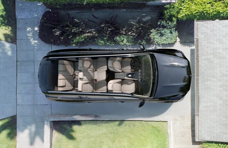 2026 Mercedes-Benz GLS SUV interior top view