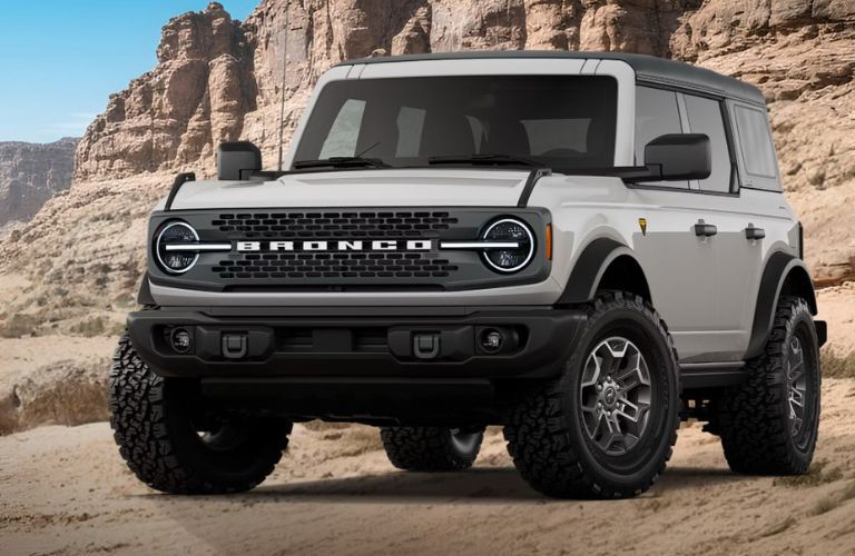 2026 Ford Bronco Badlands model front view