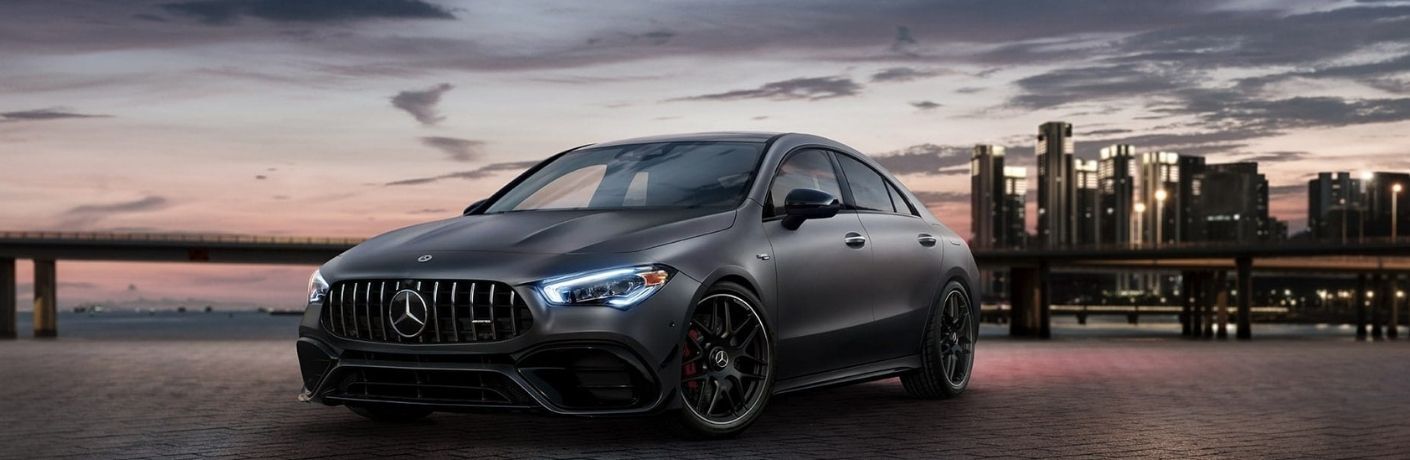 2022 Mercedes-AMG CLA 45 parked