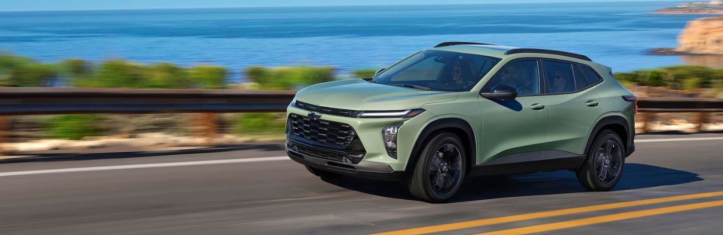 front quarter view of the 2024 Chevrolet Trax