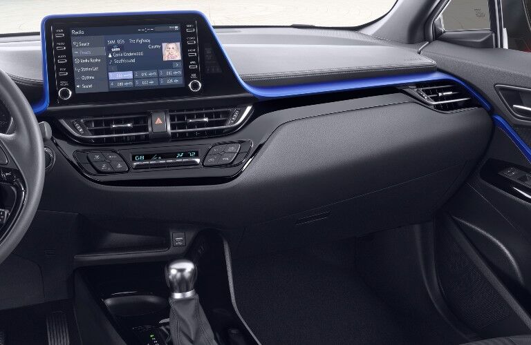 2021 Toyota C-HR interior lighting