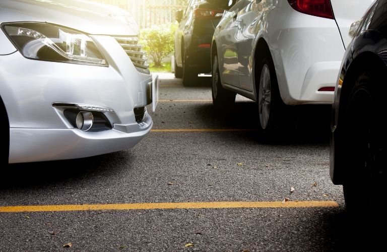 Several AWD used vehicle lined up