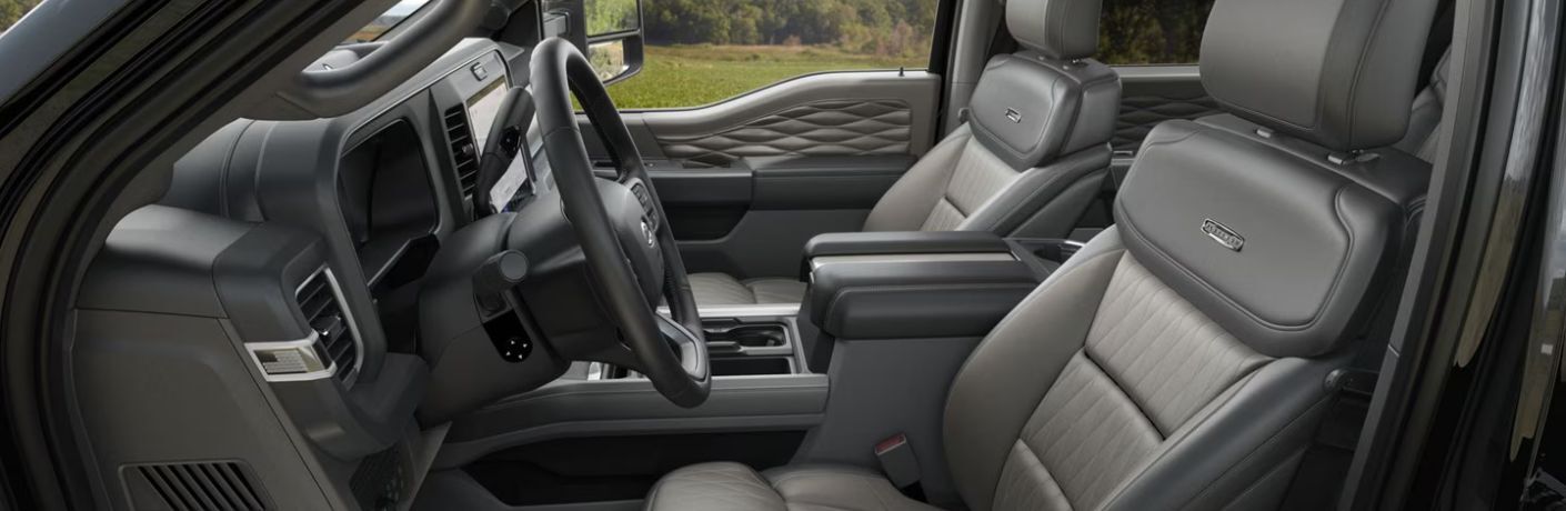2026 Ford F-350 Super Duty Platinum seating view