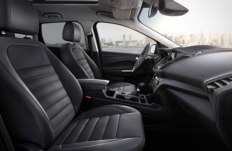 Front two seats of 2019 Ford Escape