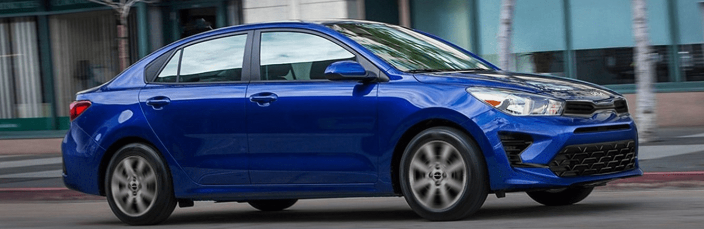 2023 Kia Rio side view