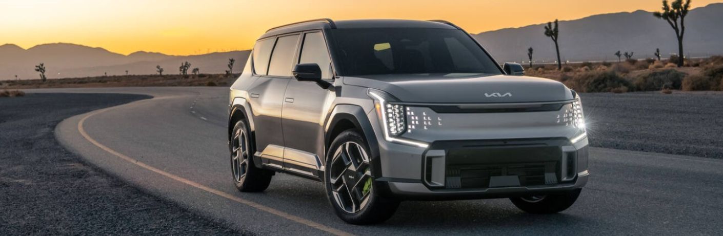 front view of the 2026 Kia EV9