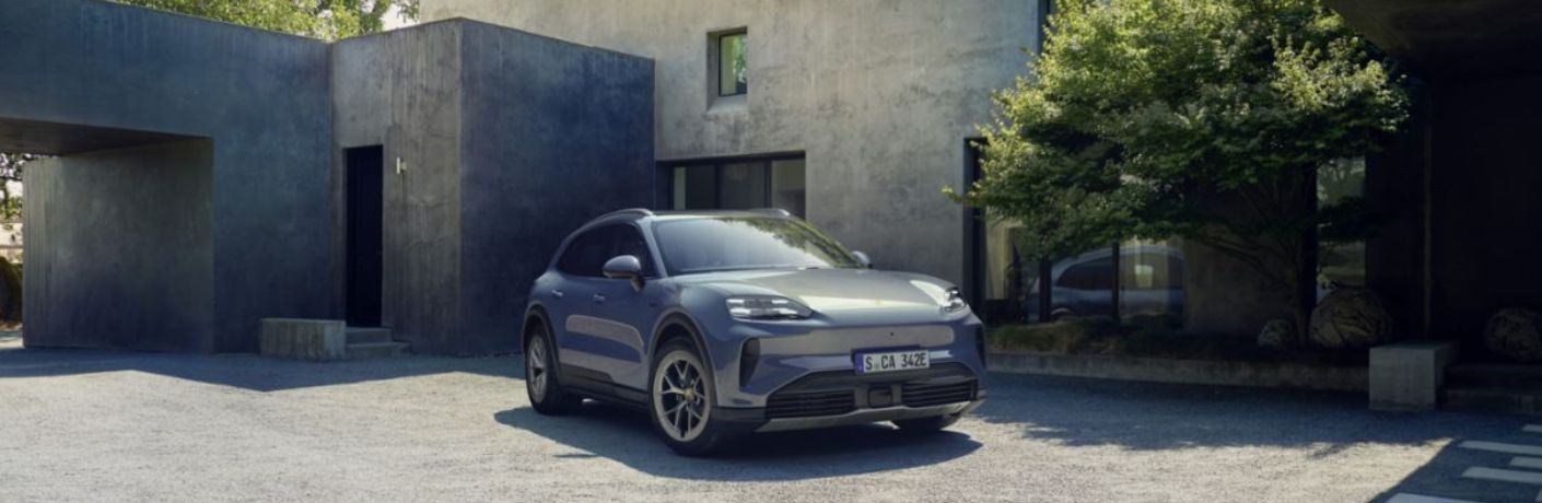 2026 Porsche Cayenne S Electric exterior front side view