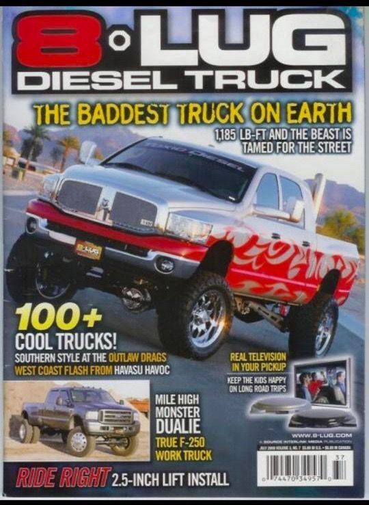 8 lug diesel truck