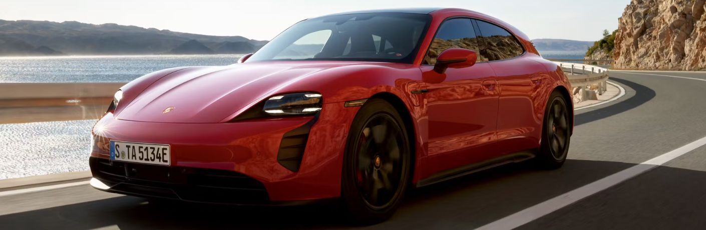 2024 Porsche Taycan GTS Sport Turismo exterior side view