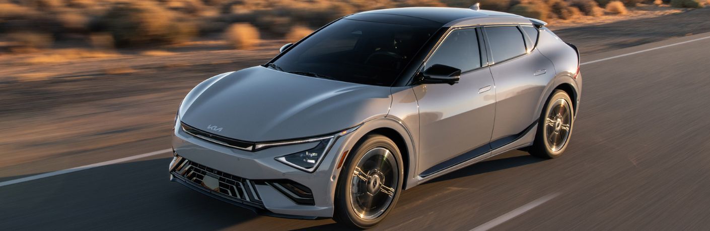 2025 Kia EV6 front and side view