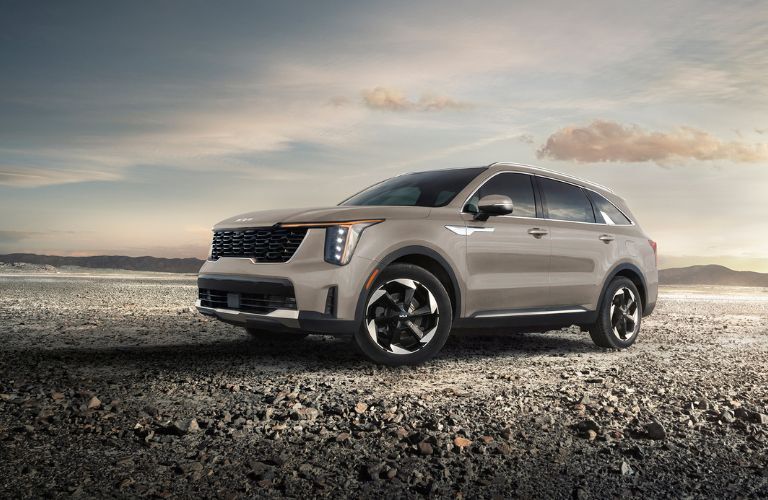 2025 Kia Sorento Plug-in Hybrid in an open field