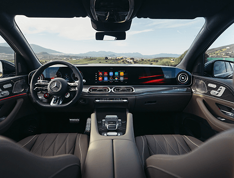 AMG GLE SUV interior dash