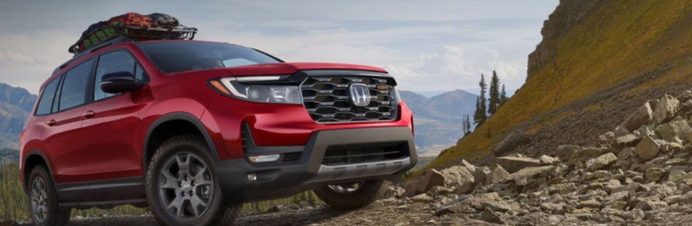 Front_side view of the 2025 Honda Passport