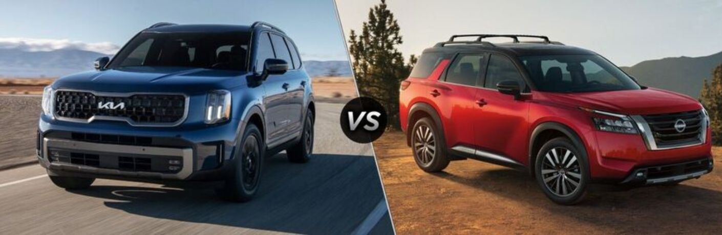 2023 Kia Telluride vs. 2023 Nissan Pathfinder