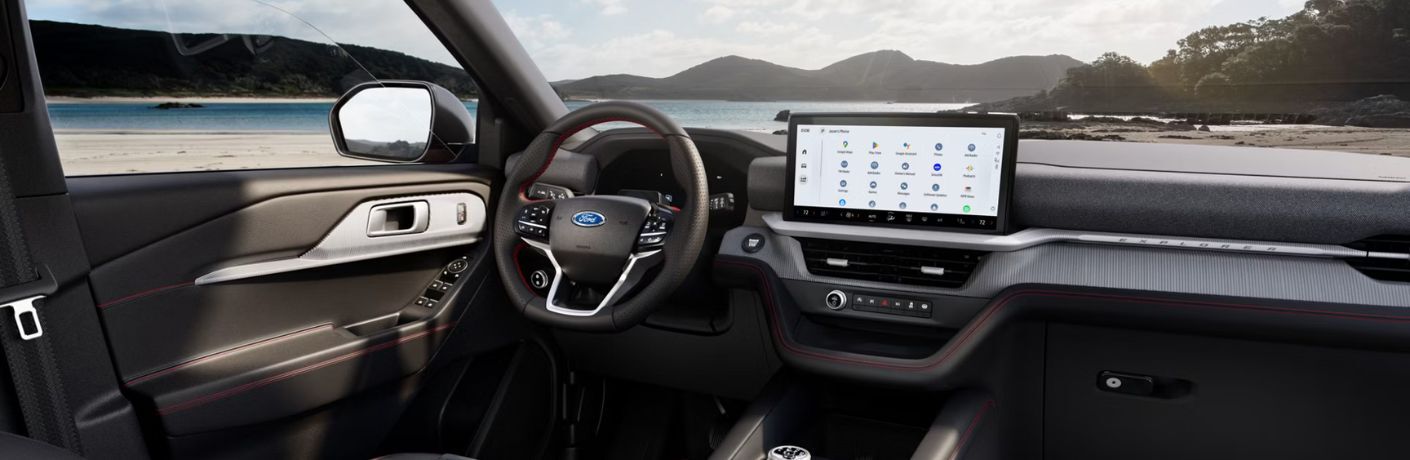 2026 Ford Explorer front dashboard