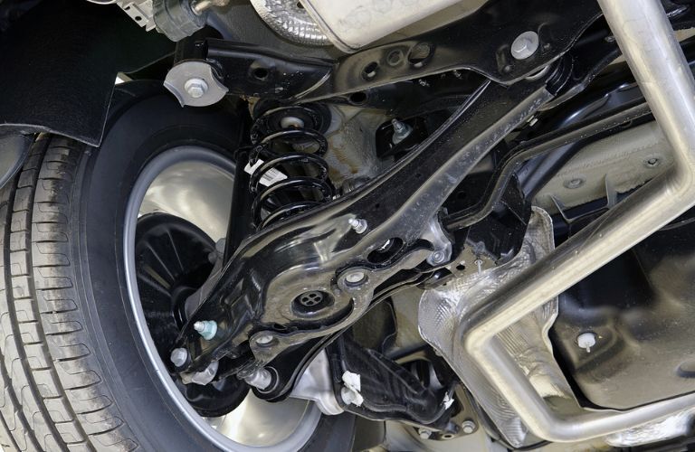suspension system in the car