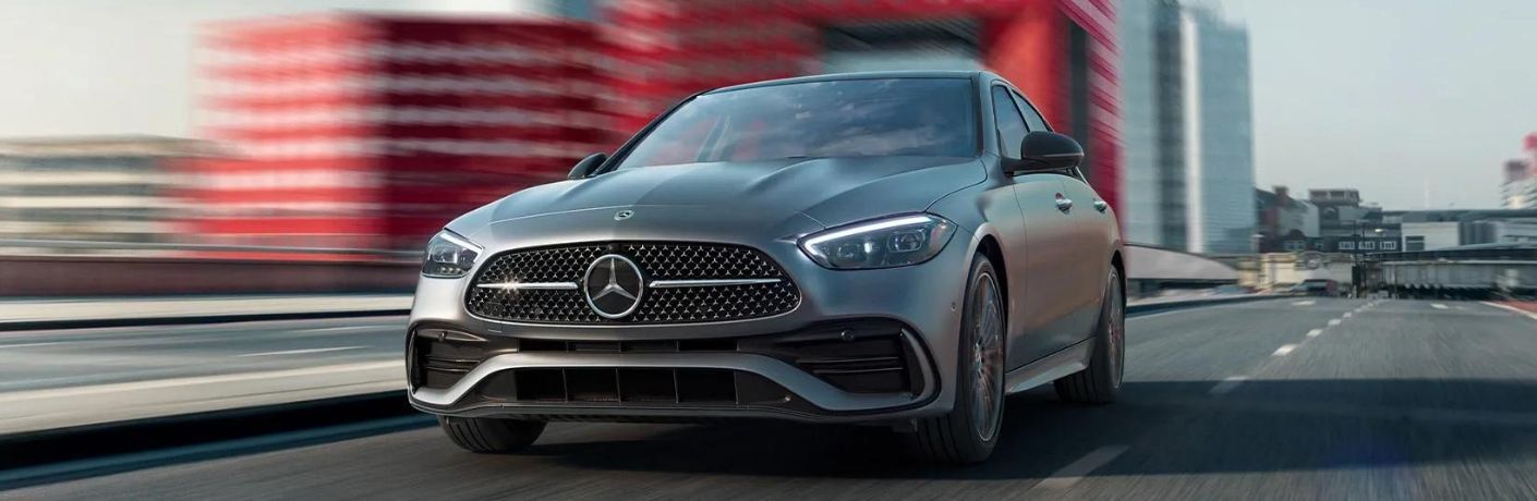 2024 Mercedes-Benz C 300 Sedan front and side view