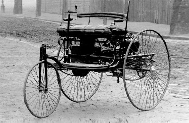 First MB model exterior facing forwards