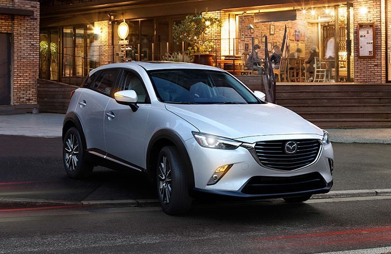 Silver Mazda CX-3