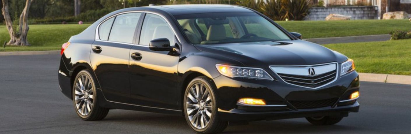 Front Quarter View of the 2017 Acura RLX