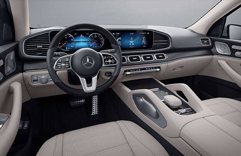 2021 Mercedes-Benz GLS SUV front seats