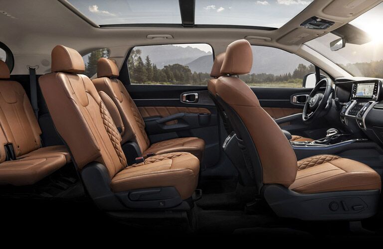 2021 Kia Sorento interior seats