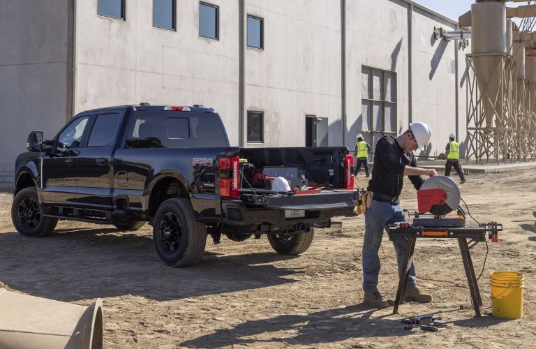 2024 Ford Super Duty F-550 at a worksite