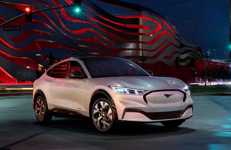 White 2021 Ford Mustang Mach-E