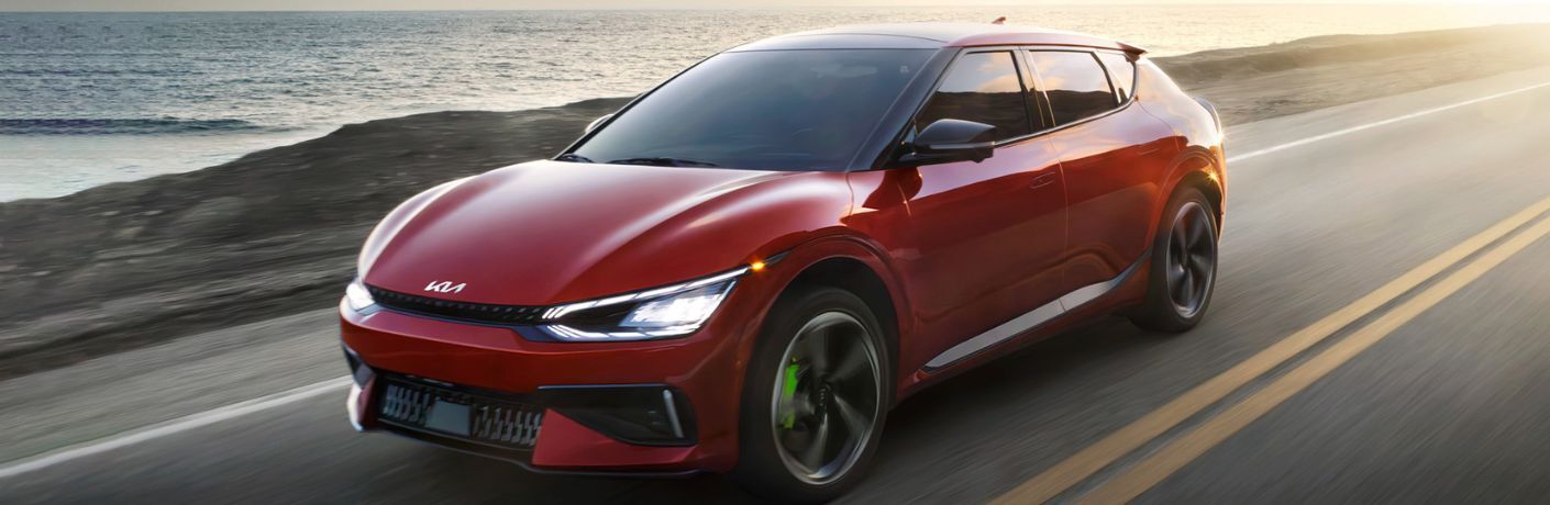 2024 Kia EV6 front and side view