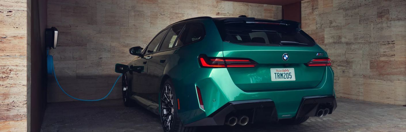 Charging the 2025 BMW M5 Touring