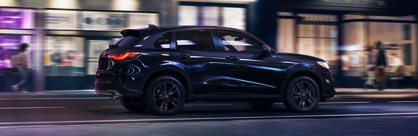 2026 Honda HR-V Black on the road