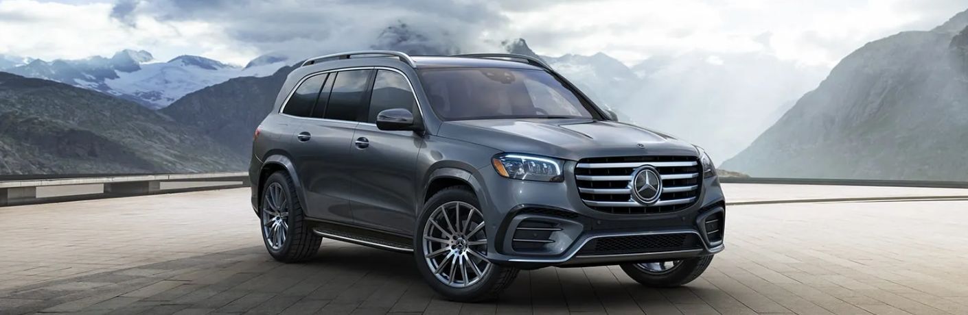 2026 Mercedes-Benz GLS SUV exterior front side view