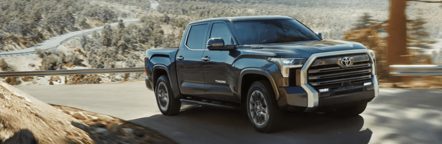 2022 Toyota Tundra on road