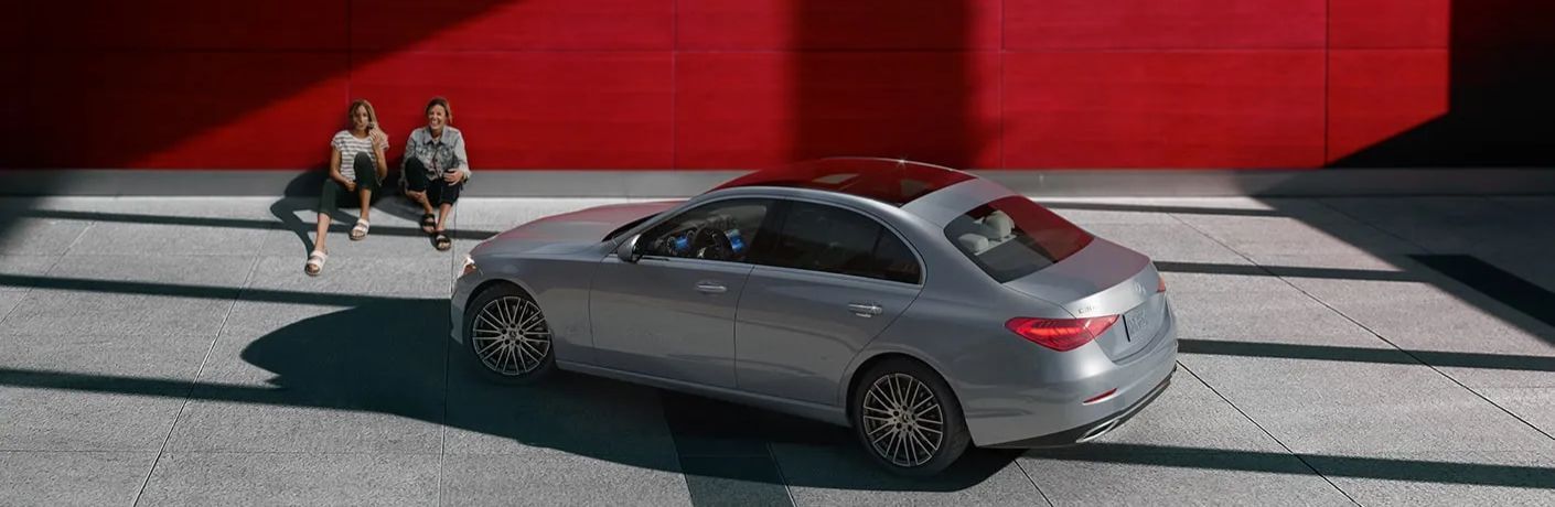 Top view of the 2025 Mercedes-Benz C-Class Sedan