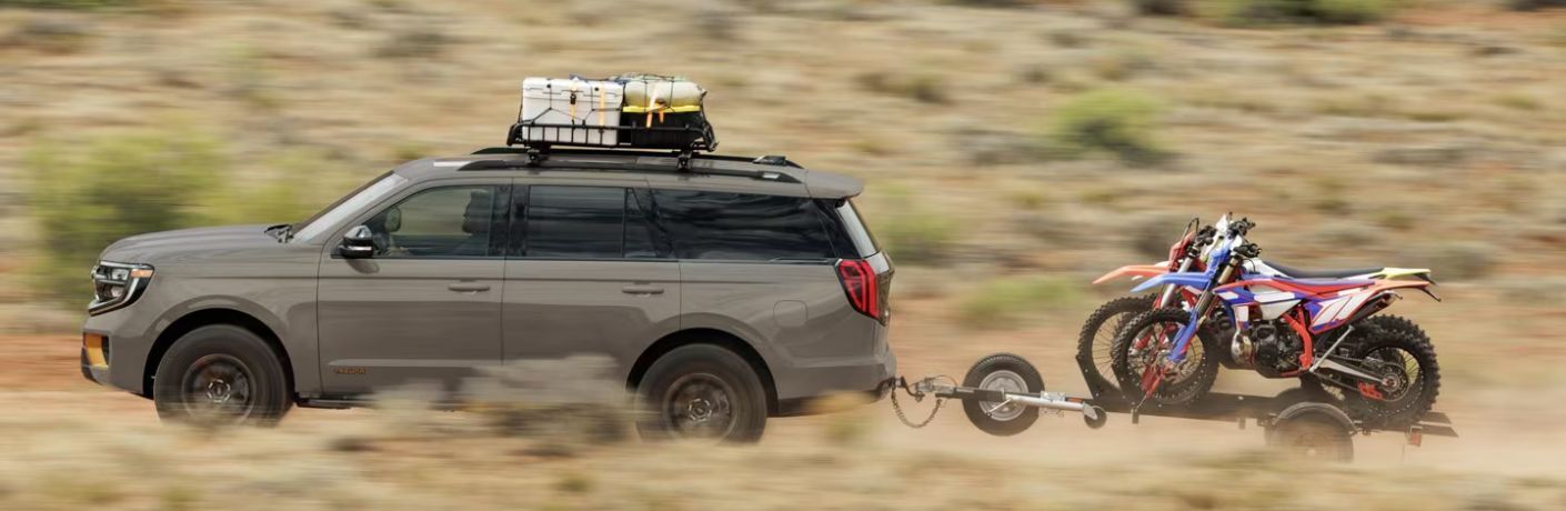 2026 Ford Expedition Tremor side view towing