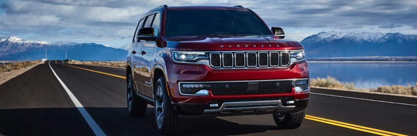 2023 Jeep Wagoneer on the road