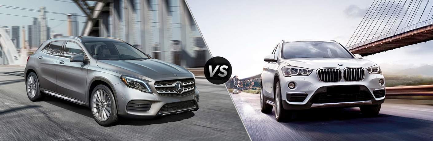 2018 GLA 250 vs 2018 BMW X1