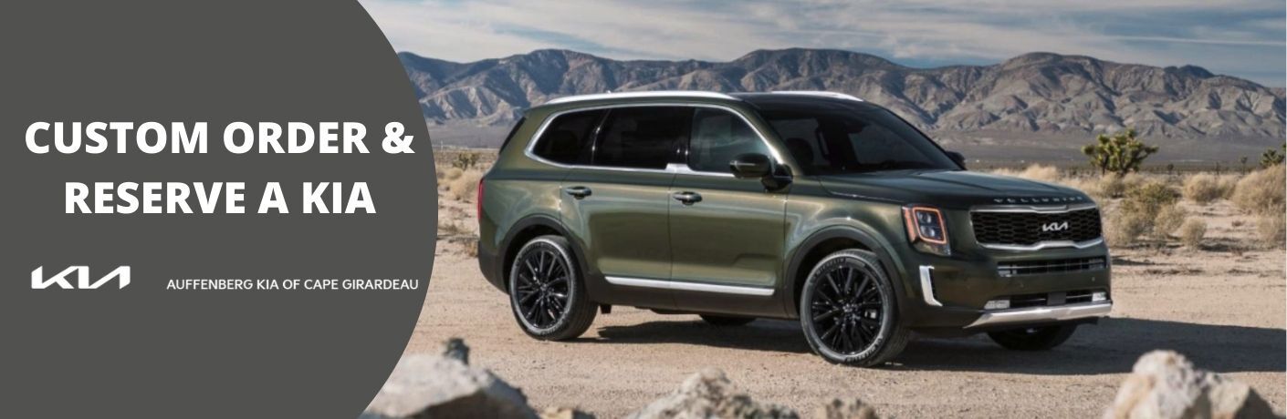 2022 Kia Telluride in the background