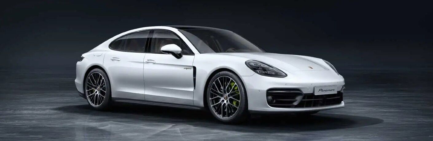 2022 Porsche Panamera front and side profile