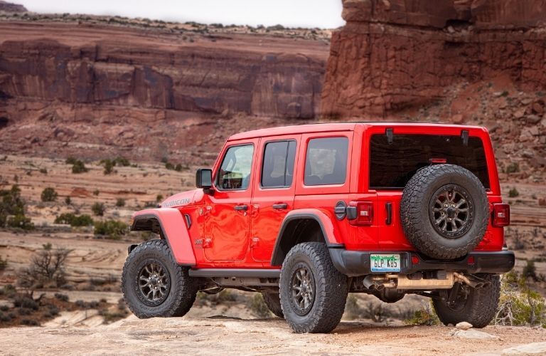 2021 Jeep Wrangler rear quarter view