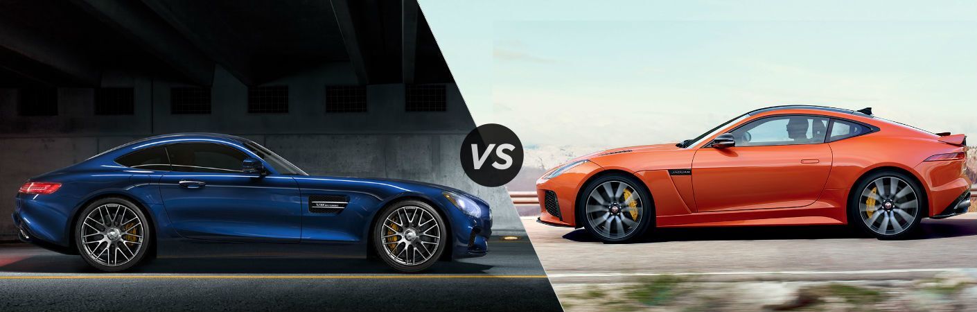 2017 Mercedes-AMG GT VS Jaguar F-Type