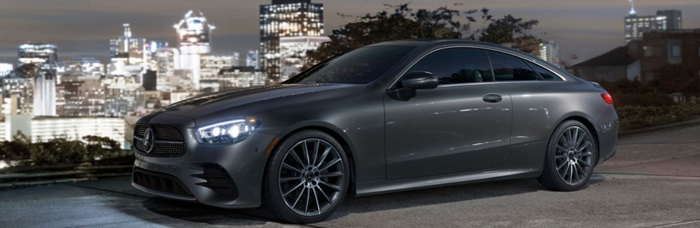 2022 Mercedes-Benz E 450 side quarter view