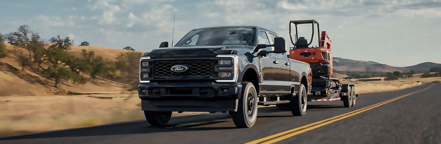 2024 Ford Super Duty F-550 on a road