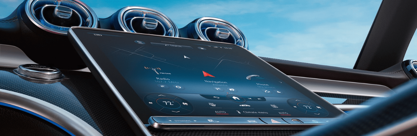 Climate control system in a Mercedes-Benz
