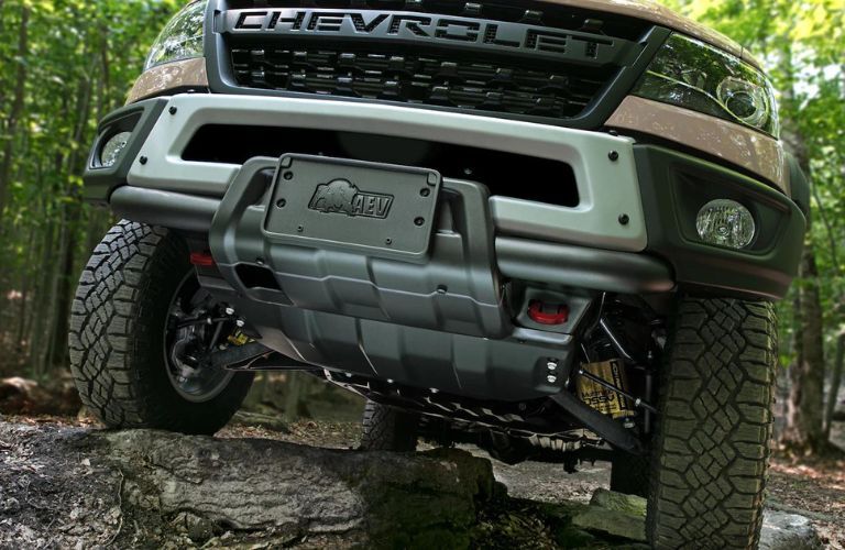 Front grille of the 2022 Chevrolet Colorado