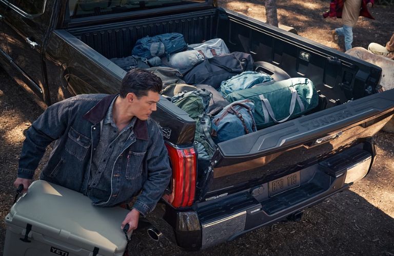 cargo space in the 2024 Toyota Tundra