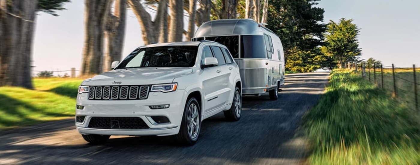 White 2020 Jeep Grand Cherokee